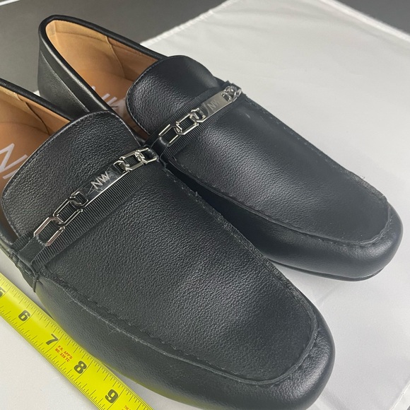 Men's Damian Dress Casual Bit Loafers - Size 12, all black - Picture 4 of 15
